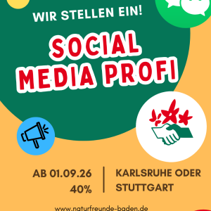 Social Media-Proﬁ (m/w/d) gesucht